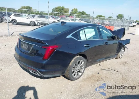 2021 Cadillac Ct5 Premium Luxury из США, поврежденный, VIN 1G6DT5RK4M0110634